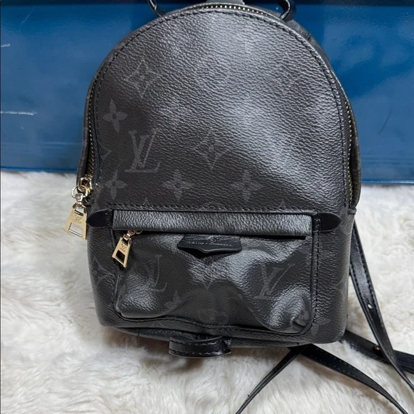 Louis Vuitton Charcoal Monogram Mini Backpack - Picture 1 of 11